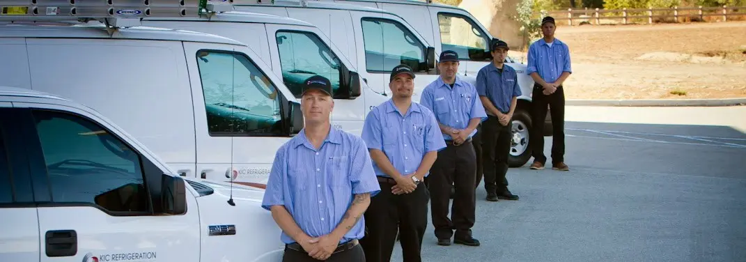 KIC Refrigeration crew ready for Mini Split Repair jobs across Southeast Arcadia
